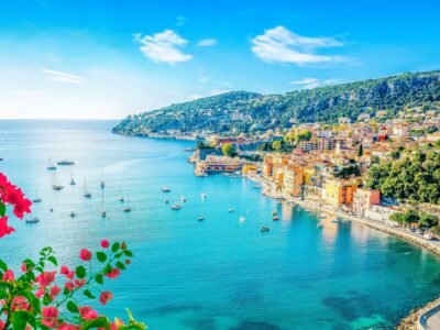 French,Riviera,Beach,,France,-villefranche-sur-mer,Next,Nice,And,Monaco,At
