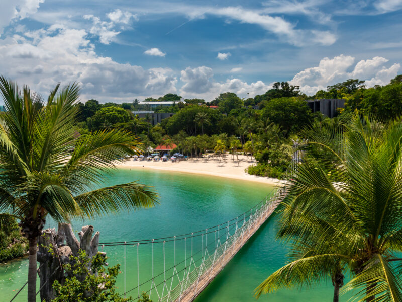 Palawan,Beach,On,Sentosa,Island,,Singapore