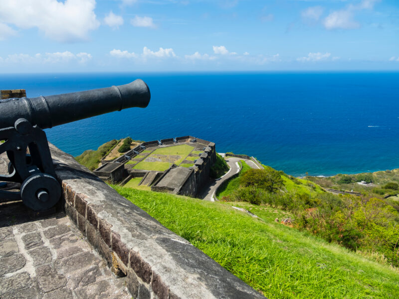 Caribbean,,Lesser,Antilles,,St.,Kitts,And,Nevis,,Basseterre,,Brimstone,Hill