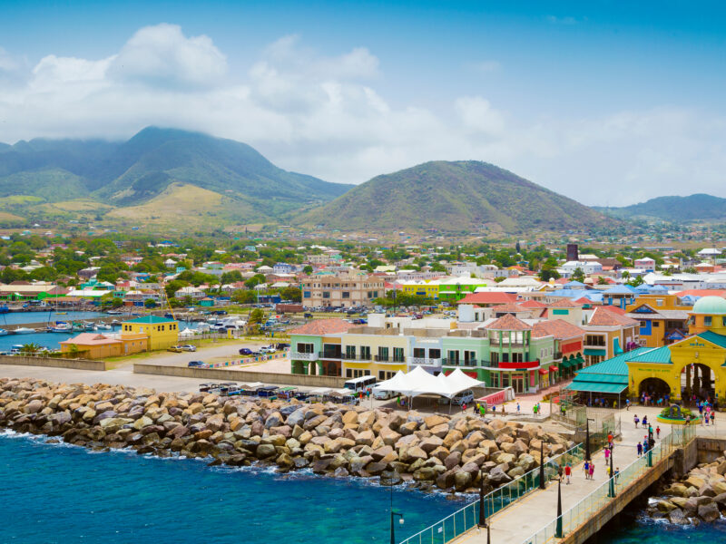 Port,Zante,In,Basseterre,Town,,St.,Kitts,And,Nevis