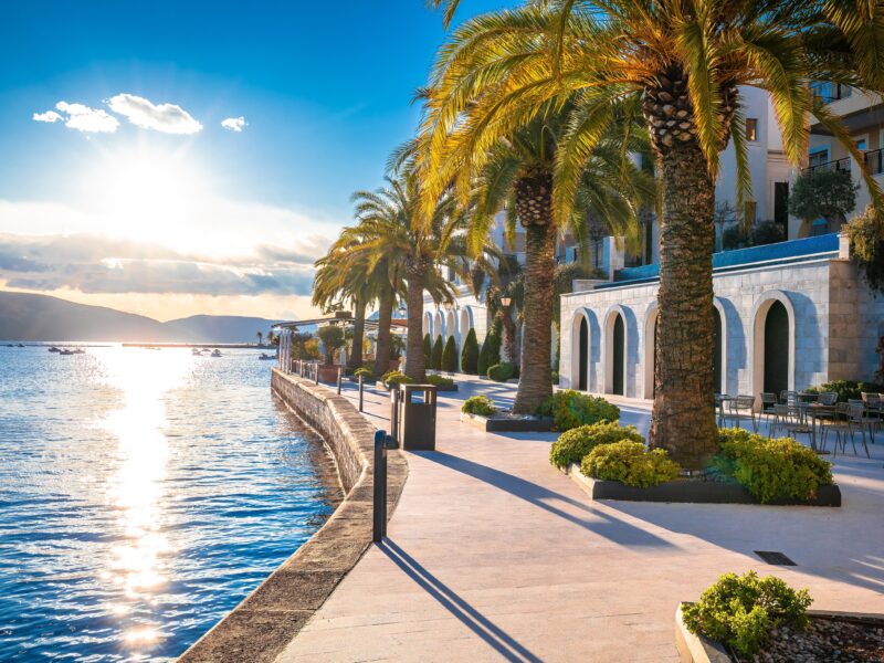 Luxury,Coastline,Of,Town,Of,Tivat,,Archipelago,Of,Montenegro
