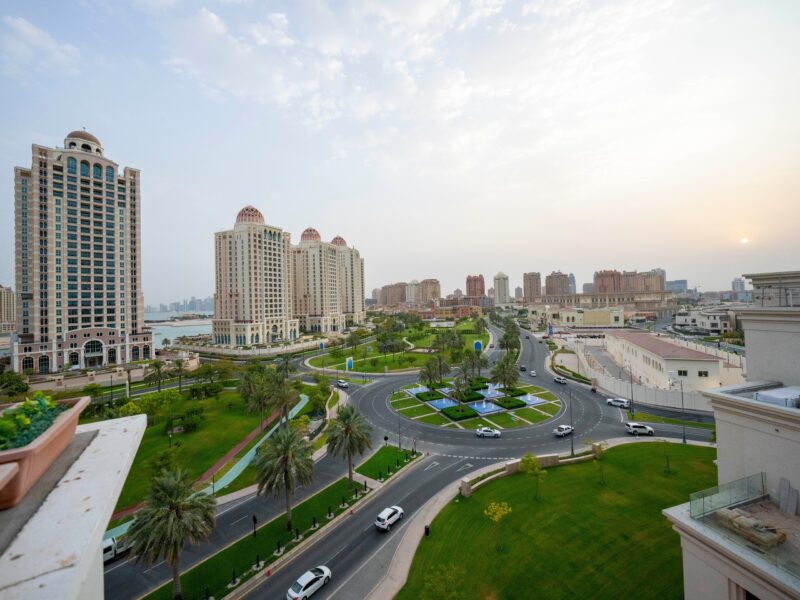 It,Is,An,Artificial,Island,In,Qatar.,View,Of,The