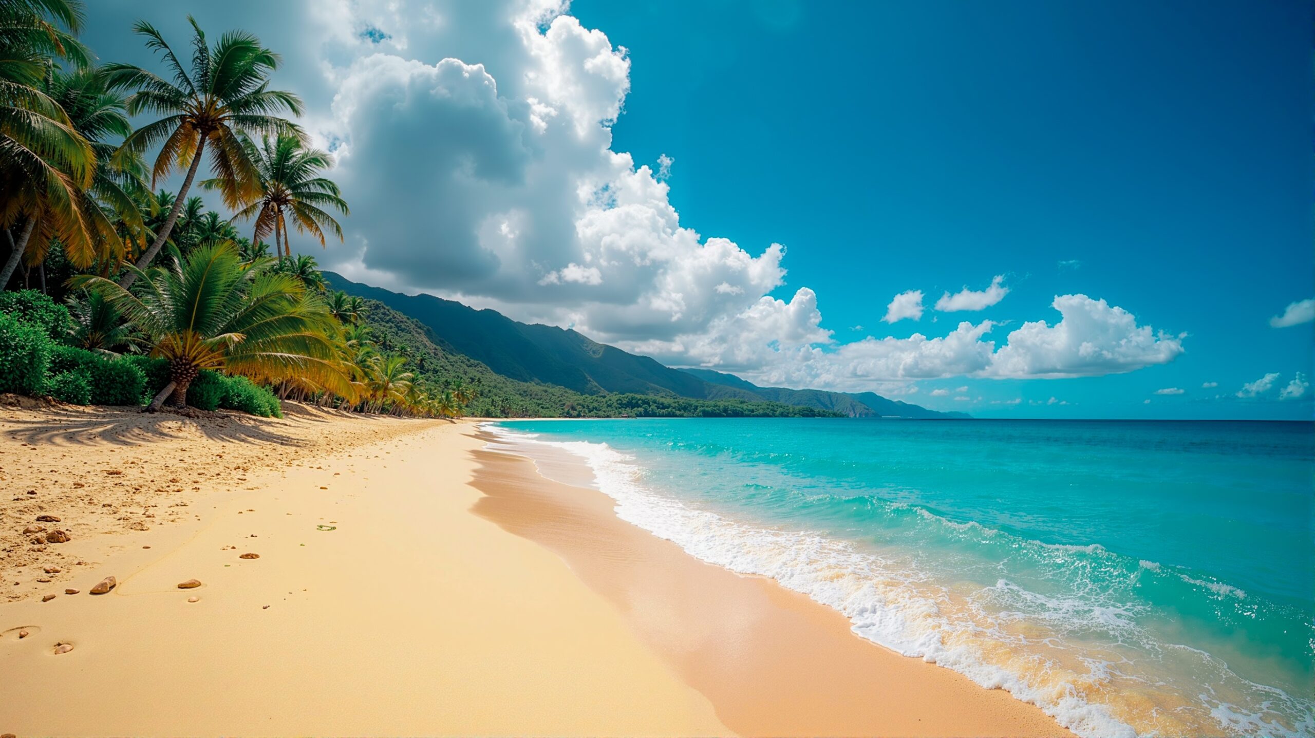 Tropical,Island,Beach,Landscape,Exotic,Shore,Coast.,Summer,Vacation,,Holiday