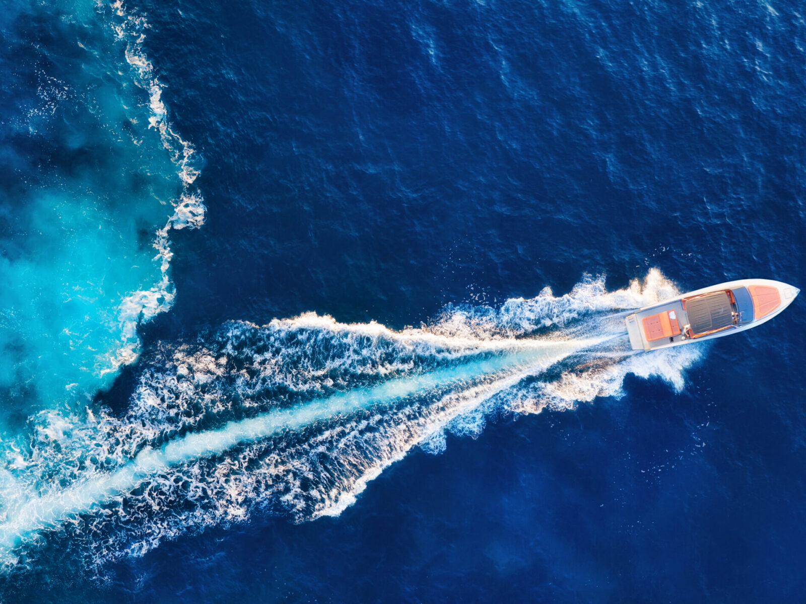 Croatia.,Yachts,At,The,Sea,Surface.,Aerial,View,Of,Luxury