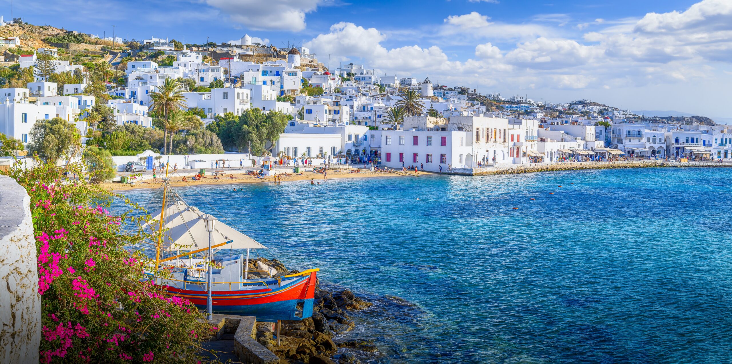 View,Of,Mykonos,Town,Chora,,Mykonos,Island,In,Greece,Cyclades