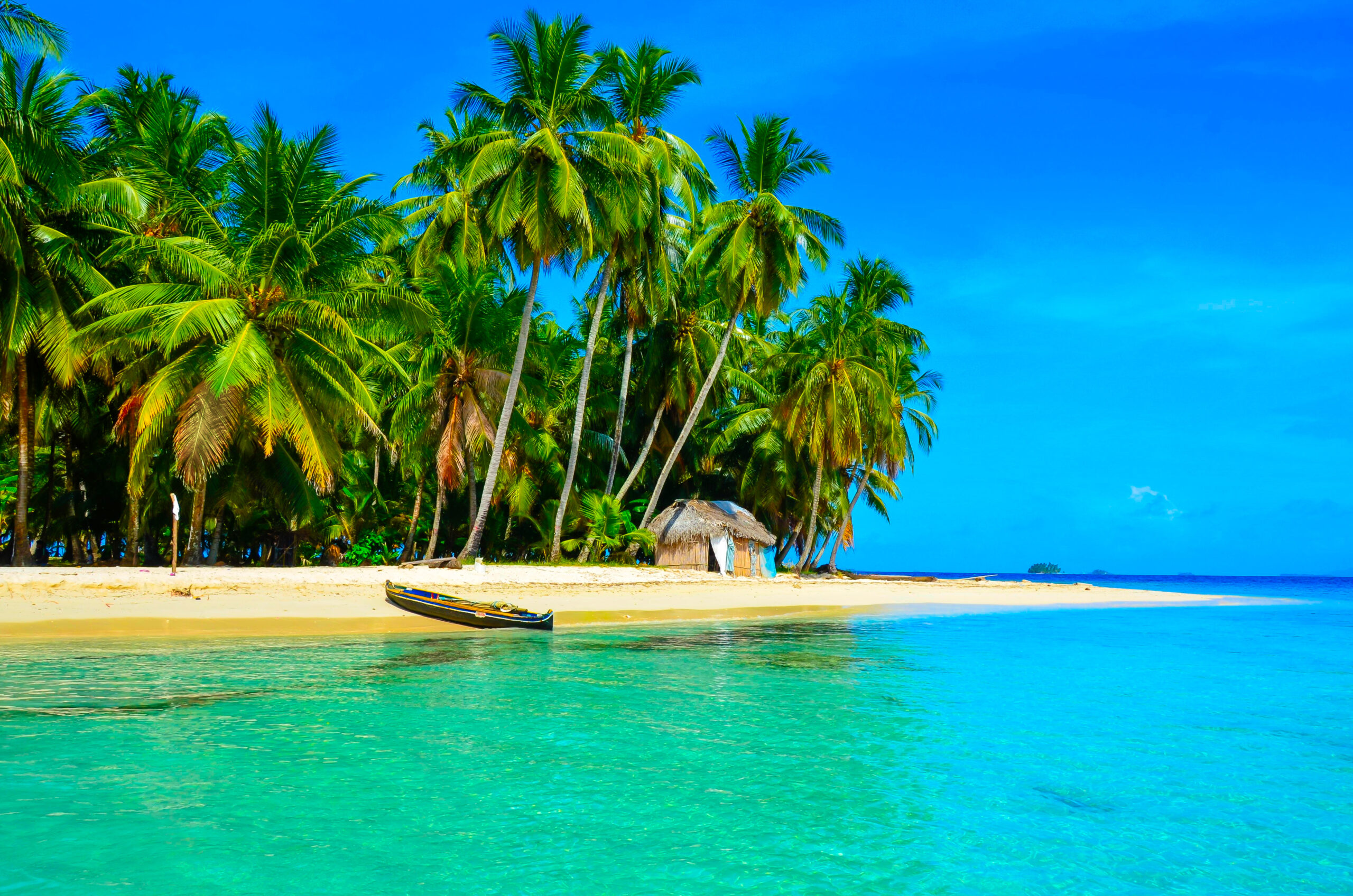 Paradise,Tropical,Island,In,Panama,-,San,Blas,-,Kuna
